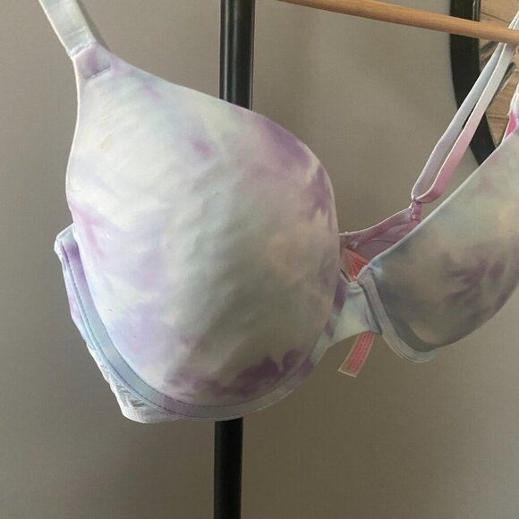 Victoria's Secret Pink Wear Everywhere Push up Bra 32DD - Picture 3 of 5